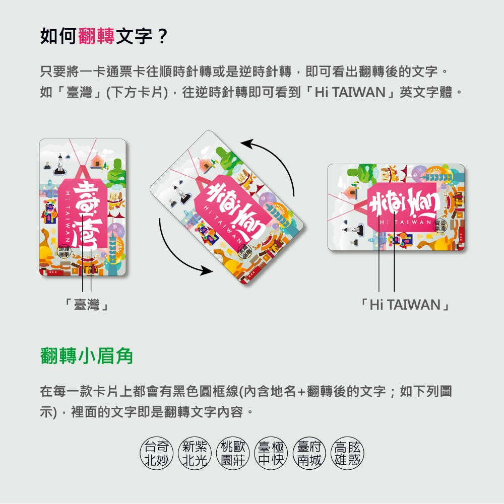 魔翻文創 morefun 結合一卡通  一起喜「翻」台灣2